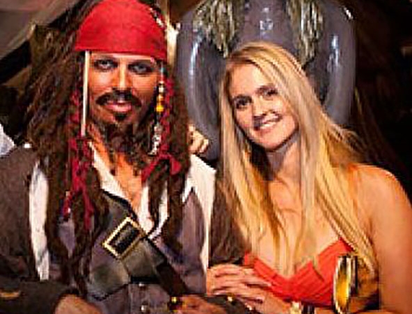 Captain Jack Sparrow Impersonator Perth