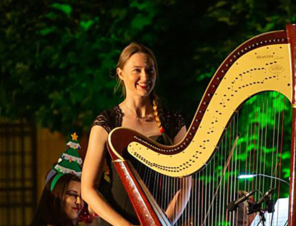 Harpist Perth