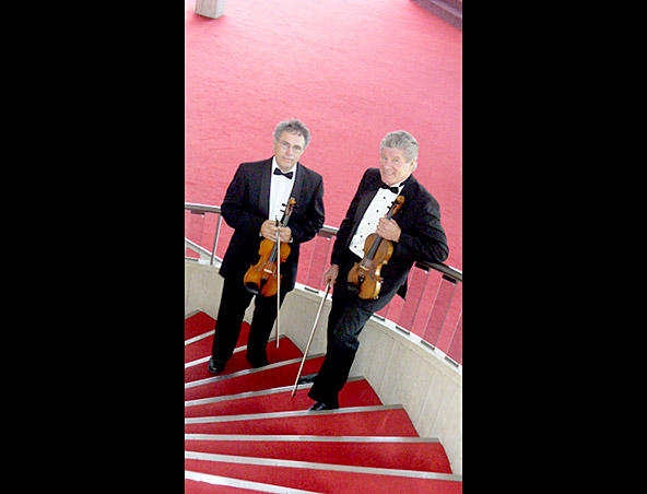 Arco Strings - Violin Duo Perth - Classical Jazz Musicians